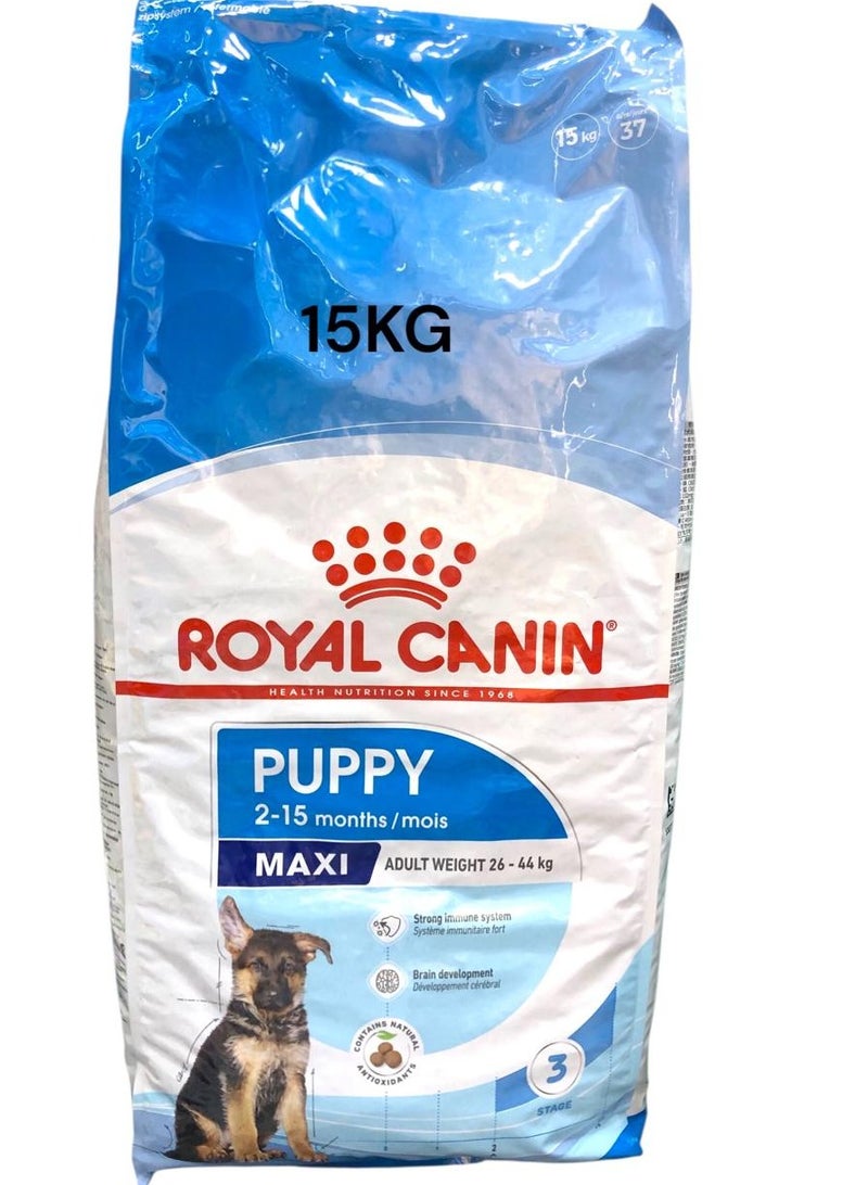 رويال كانين طعام جراء ماكسي 15كيلوجرام - Image 1