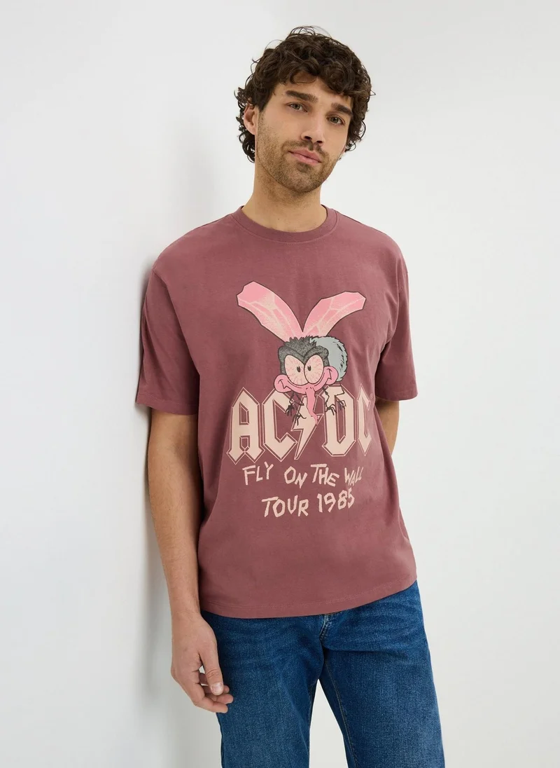 ماتلان AC DC Maroon Band T-Shirt