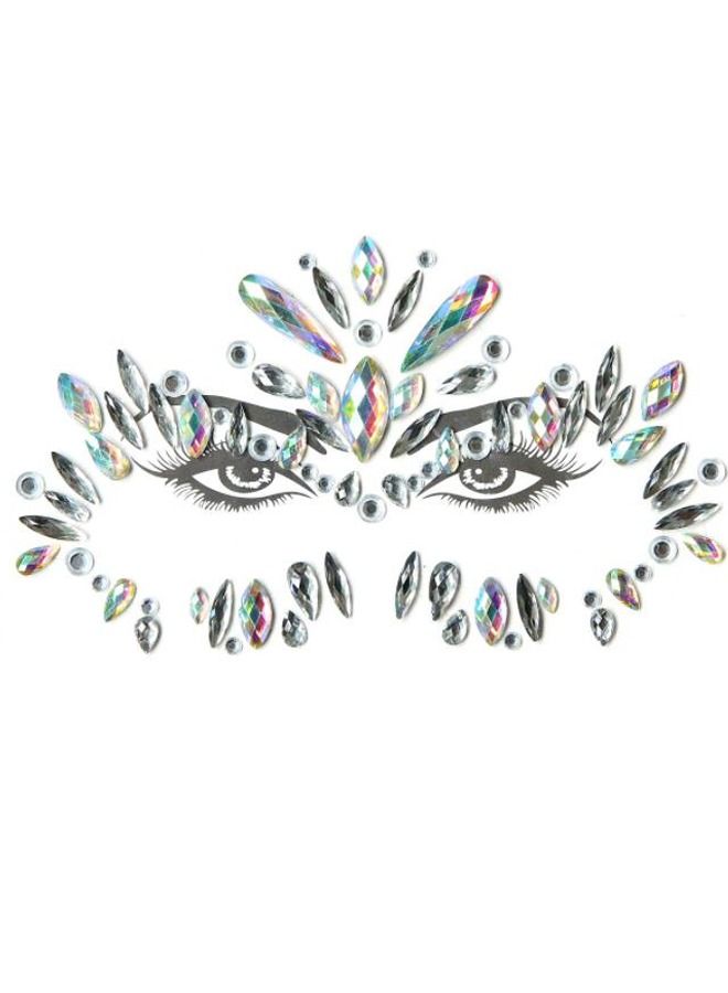 ملصقات تاتو كريستاليه للوجه - Image 1