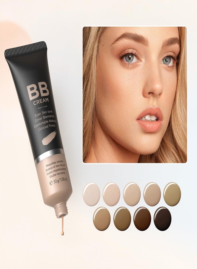 MIESCHER Hydrating BB Cream, Full-Coverage Foundation & Concealer Face Moisturizer for Women Beauty Skin, Even Skin Tone, Oil Control & Cover Flaws, Natural Finish for All Skin Types (Wheat 270) - Image 3