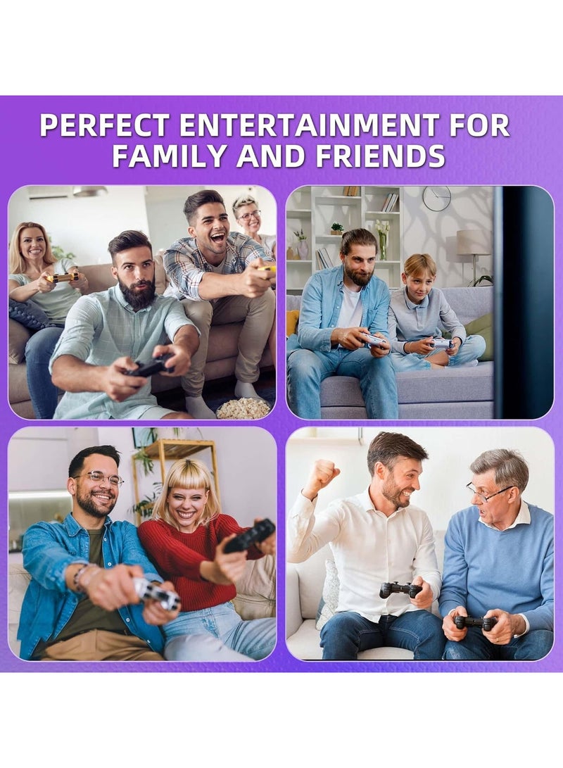 YZMA GLOBAL 4K Wireless TV Game Stick with Dual 2.4G Controllers, Plug and Play HDMI Console, 64GB Memory Built-in - Image 4