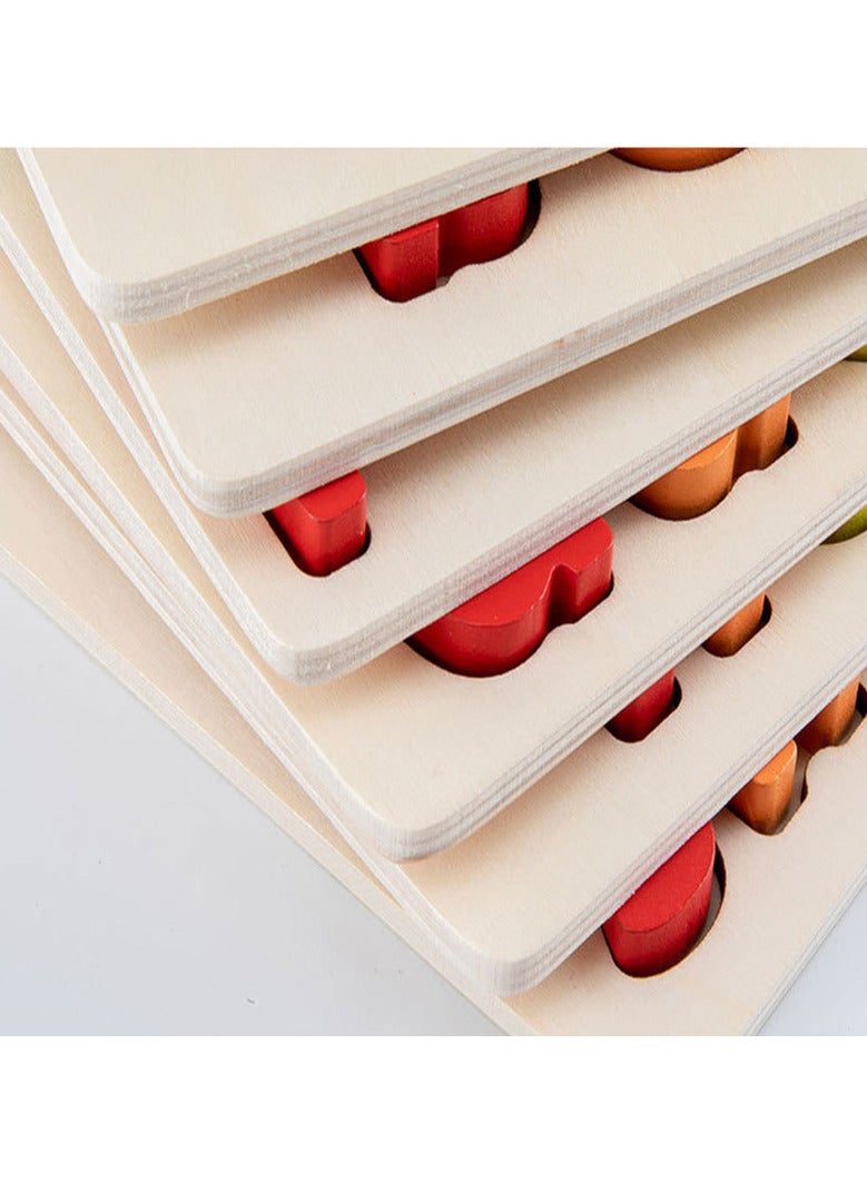 3d educational wooden toy in the form of a tiger - Image 3