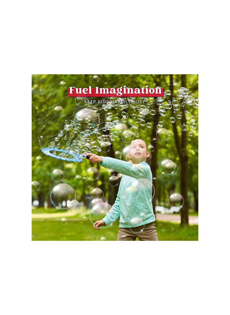 Party with Emma Bubble Wands Set - Big Bubbles Wand Funny Bubbles Maker with Tray Nice for Outdoor Playtime & Birthday Party & Games Suitable for All Age People  - Image 5