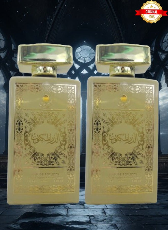 الدار 2 قطع عطر الدر المكنون 100 مل - Image 1