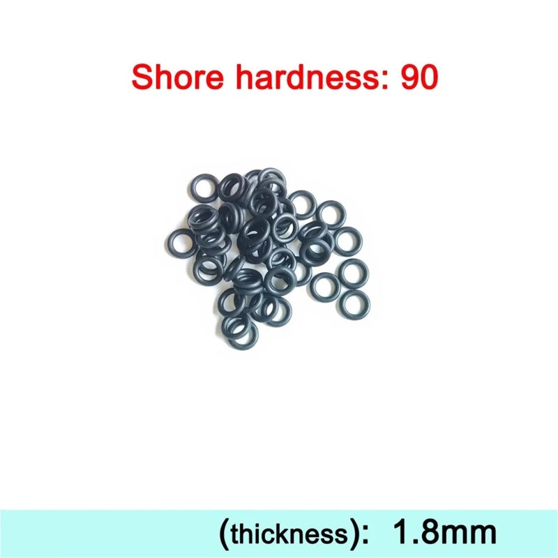 1 8mm Thick O Rings Sealing Ring 21 6x18x1 8mm Size 10pcs Pack - Image 3