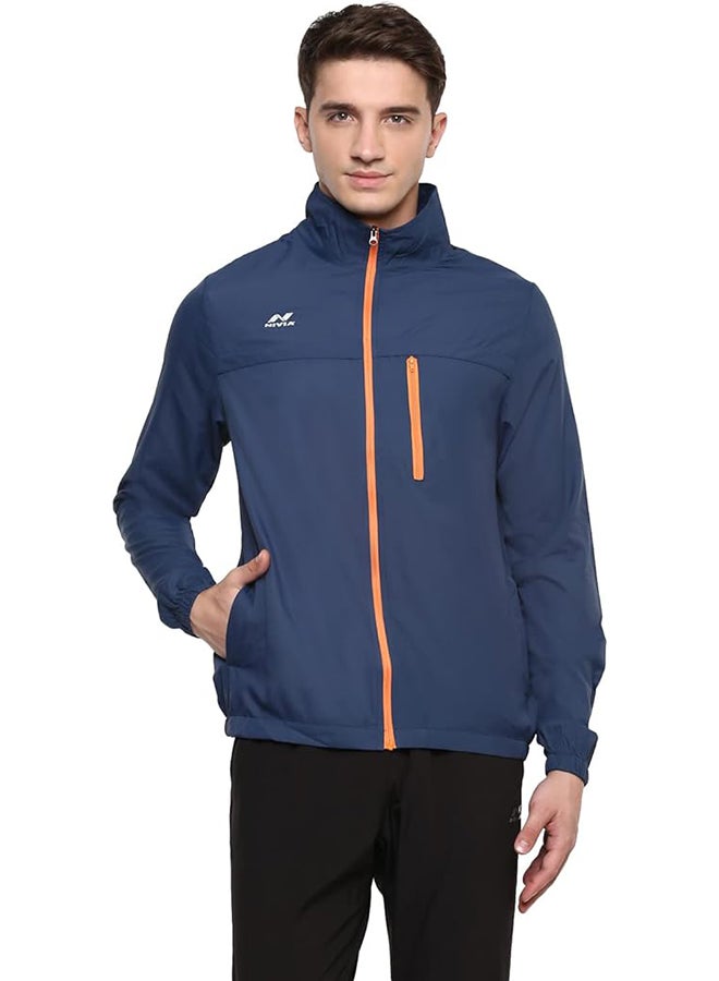 Nivia 2424 Polyester Dominator Windcheater Jacket | XXL | For Men, Boys | Good for Cold Winter Weather | For Riding, Driving, Running, Jogging, Walking, Bike - Image 1