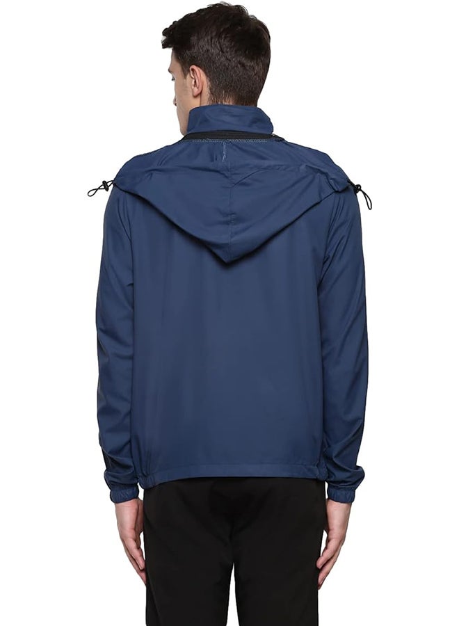Nivia 2424 Polyester Dominator Windcheater Jacket | XXL | For Men, Boys | Good for Cold Winter Weather | For Riding, Driving, Running, Jogging, Walking, Bike - Image 2
