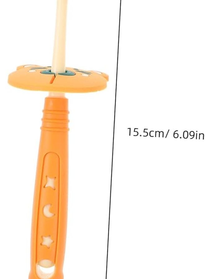 3PCS Toddler Toothbrush Set Rotatable Soft Bristles For Teething Boys And Girls - Image 5