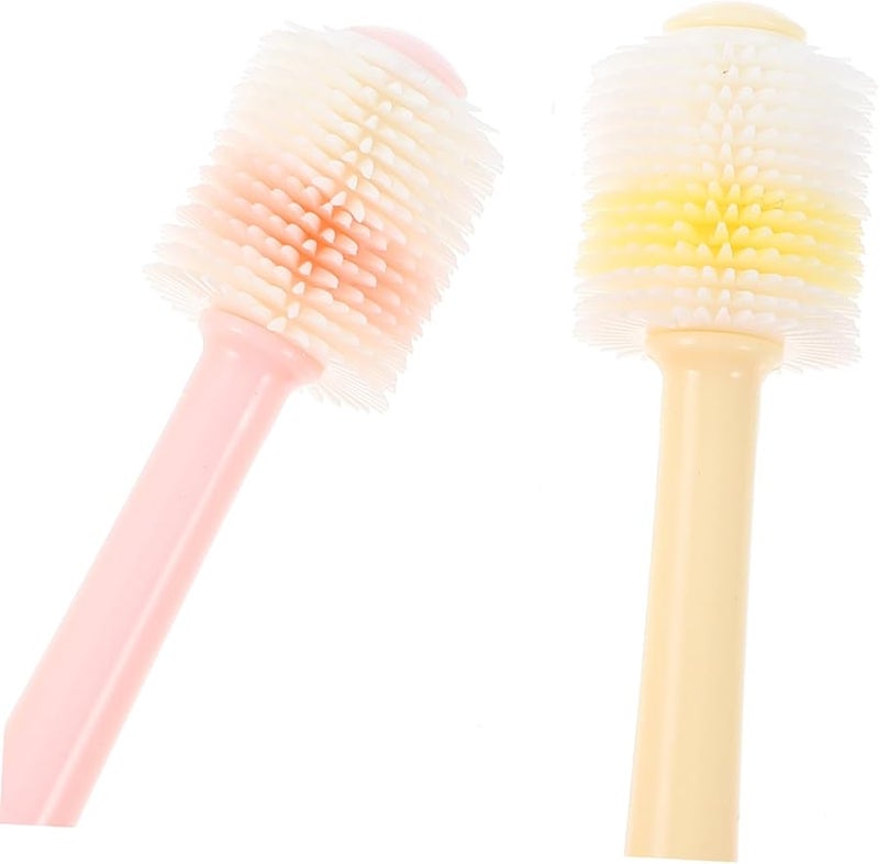 3PCS Toddler Toothbrush Set Rotatable Soft Bristles For Teething Boys And Girls - Image 4
