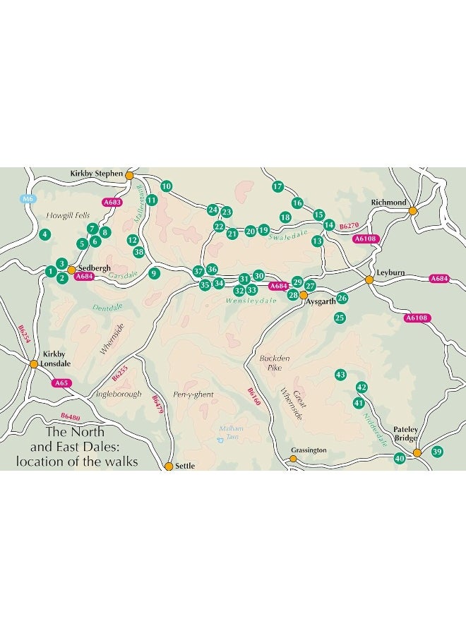 Walking in the Yorkshire Dales: North and East: Howgills, Mallerstang, Swaledale, Wensleydale, Coverdale and Nidderdale  - Image 1