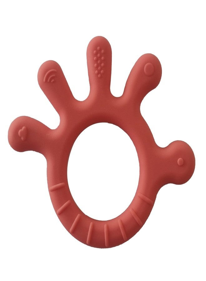 Chic Buddy Teethers for 6 to 12 Months Baby with Soft Textures to Soothe Gums, Perfect silicone Teethers for 3 to 6 Months, BPA Free,Teething baby toys for 6 to 12 months .Easy to Clean & No-Choke Design - Image 1