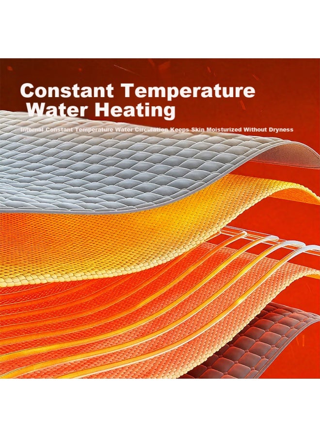 Witcemey Water Heating Electric Blanket, Water Circulation Electric Mattress, Double Smart Timer Temperature Control, Moisture Removal And Mite Elimination - Image 3