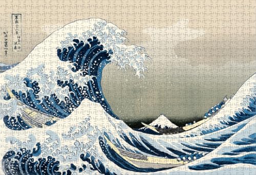 YOGEON Hokusai The Great Wave of Kanagawa Unique 1000 Pieces Summer Puzzles for Adults Artwork Jigsaw Puzzle Family Game Finish Size 15x 10 - Image 5