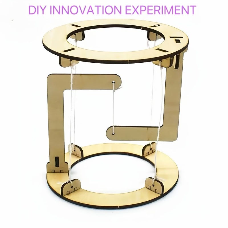 Tensegrity Round 3D Puzzle Suspension Table Model Desktop Ornament - Image 1