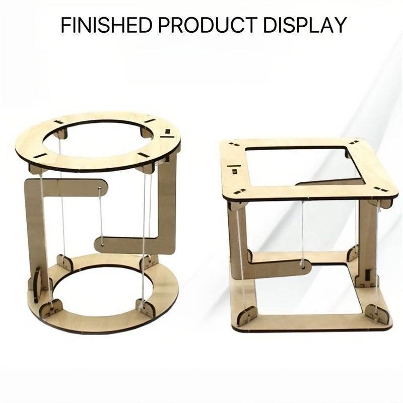 Tensegrity Round 3D Puzzle Suspension Table Model Desktop Ornament - Image 3