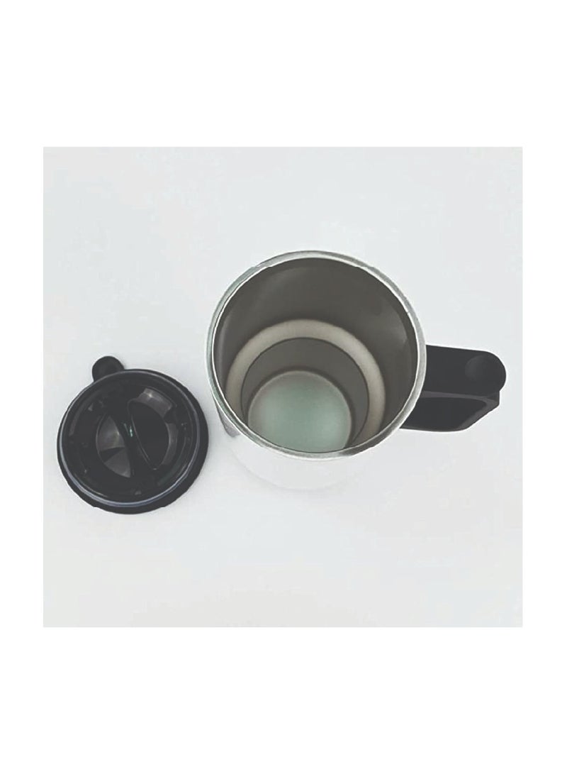 Initial Monogram Travel Mug with Dubai Skyline Design - Travel-Friendly - Monogram Gift - Perfect for Coffee and Tea - Dubai Skyline Travel Mug - Image 3