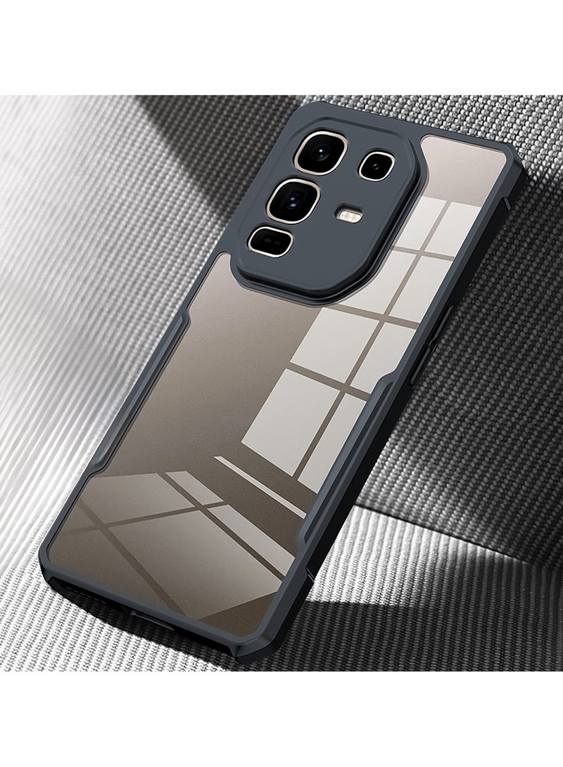 For Infinix Note 50 Pro+ 5G Case, Camera Lens Protection Back Cover, TPU+PC Shockproof Bumper Mobile Phone Case, Anti-Yellowing Slim Fit Protective Casing  - Image 5