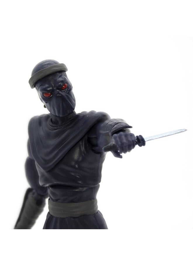 The Loyal Subjects - Teenage Mutant Ninja Turtles Limited Edition Foot Soldier 'Midnight Shadow Villain' San Diego Comic Con Bst Axn 5Inch Action Figure With Accessories - Image 1