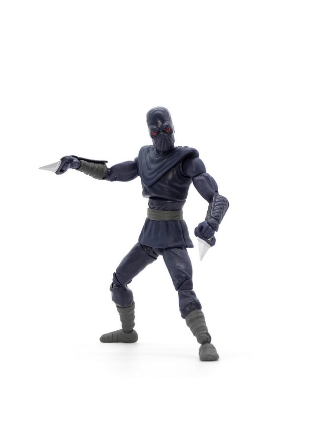 The Loyal Subjects - Teenage Mutant Ninja Turtles Limited Edition Foot Soldier 'Midnight Shadow Villain' San Diego Comic Con Bst Axn 5Inch Action Figure With Accessories - Image 1