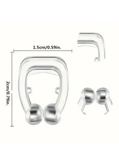 ORiTi Anti Snoring Device With Portable Box Silicone Magnetic Anti Snoring Nose Clip Snoring Solution Helps Stop Snoring Suitable For Men And Women  - Image 3