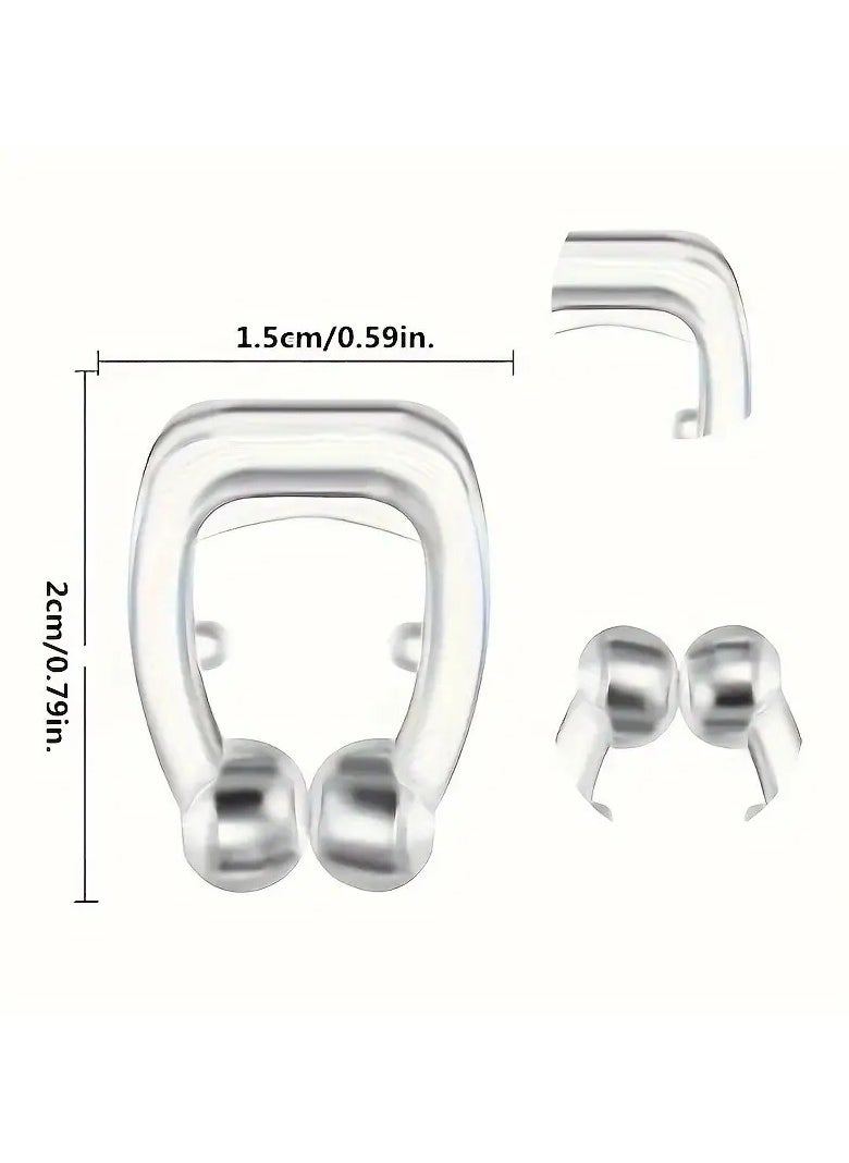 ORiTi - Anti Snoring Device With Portable Box Silicone Magnetic Anti Snoring Nose Clip Snoring Solution Helps Stop Snoring Suitable For Men And Women - Image 1