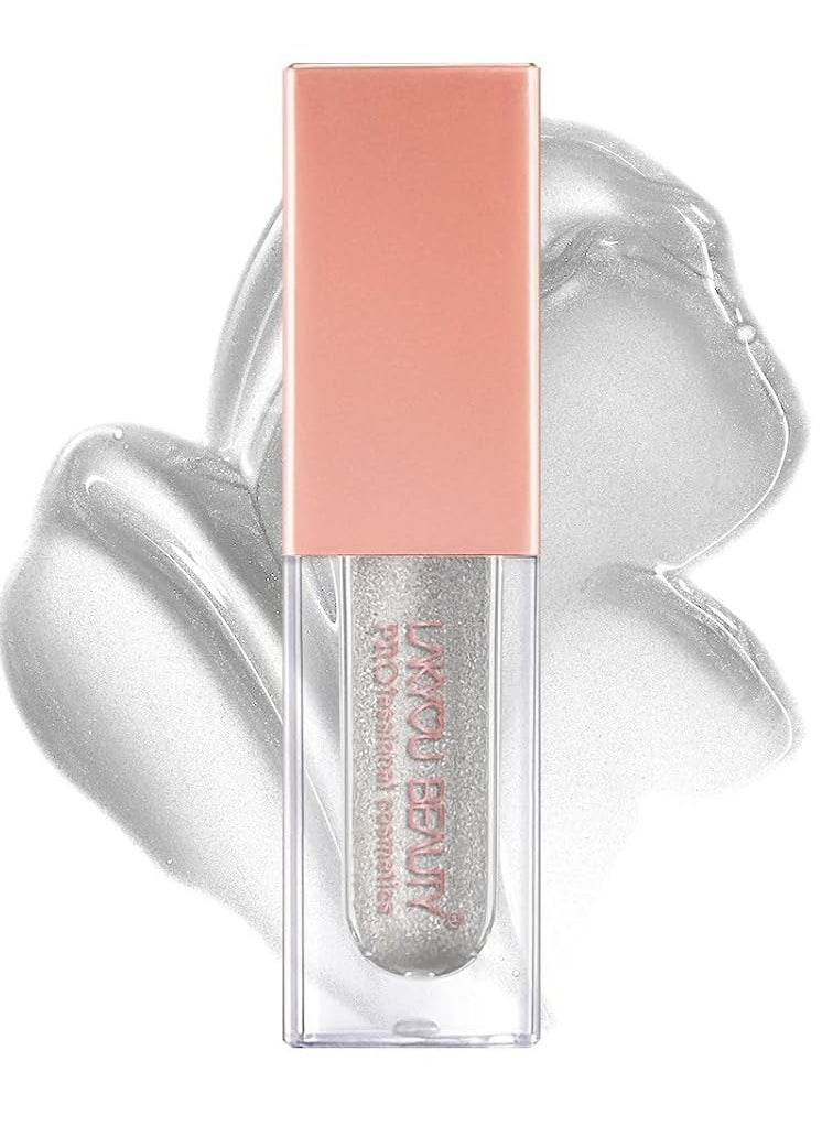LAKYOU BEAUTY LAKYOU BEAUTY Metallic Glow Liquid Eyeshadow  Shade 1   Bold and Shimmery Metallic Finish  - Image 1