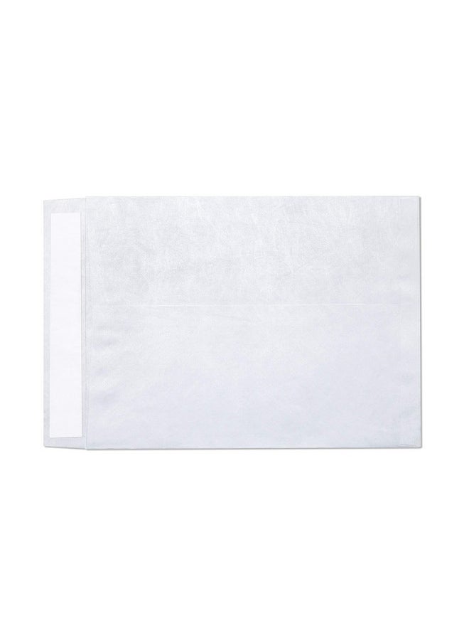 EnDoc - 9X12 Tyvek Envelopes Strong Lightweight Professional Shipping Mailer Tear Resistant Dupont™ Tyvekconstruction & Easy Security Self Seal Closure Bright White Dupont Bulk Pack Of 15 9 X 12 Inch - Image 1