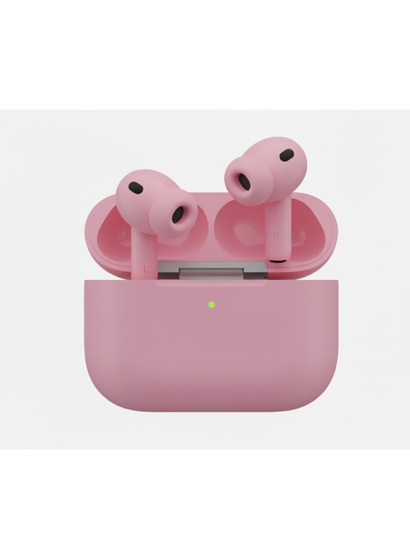 AURORA أورورا سماعات أيربودز برو 3 المخصصة مع طلاء مقاوم للخدش من الدرجة السيارات باللون الوردي - Image 1