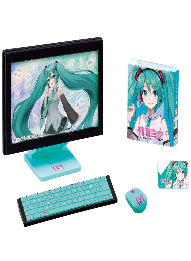 Re-Ment Miku Miku Room Blind Box - Includes 1 of 8 Collectible Mini Figurines - Fun and Versatile Decoration - Image 2