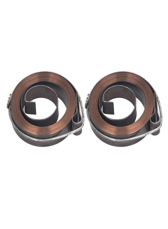 2Pcs Drill Press Return Spring Accessory Steel Feed Return Coil Spring Assembly for Bench Drill - Image 1