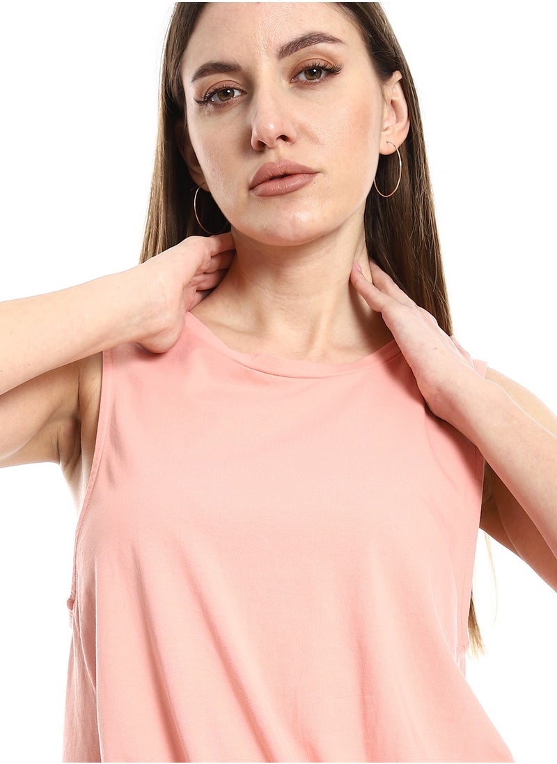 MERCH - Top with ruffles in the front and open lower back - Image 1
