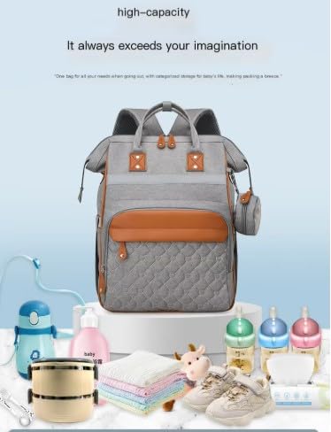 Winnies Diaper Bag for Mothers for Travel | Baby Diaper Bag Backpack with Insulated Bottle Pockets | Maternity Bags for Mother and Baby | Multi-Compartment Mother Bag (Navy Blue) - Image 5
