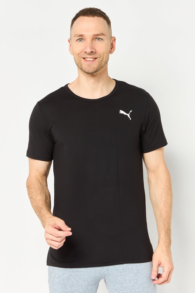 PUMA Men Regular Fit Short Sleeve Cloudspun Training T-Shirt, Black - Image 1