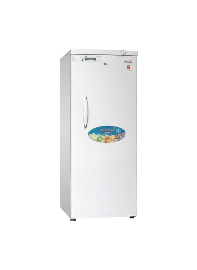 GENERALTEC Generaltec Upright Freezer, 310L Capacity, 6 Big Box Drawers, 5-Year Compressor Warranty, Model GFU475  - Image 1