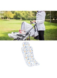 Gonice Baby Pushchair Seat Ice Liners, Infant Car Seat Insert, Baby Gel Seat Cooler Pad, Universal Fit Baby Stroller Cooling Cushion for Summer, Cooling Mat for Pushchair (Blue Dinosau)  - Image 4
