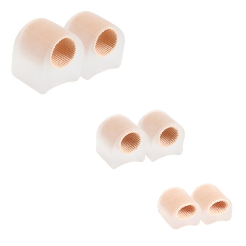 6Pcs Transparent Toe Separators Bunion Corrector Comfortable Toe Alignment Straightener For Men And Women - Image 1