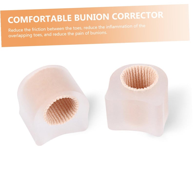 6Pcs Transparent Toe Separators Bunion Corrector Comfortable Toe Alignment Straightener For Men And Women - Image 3