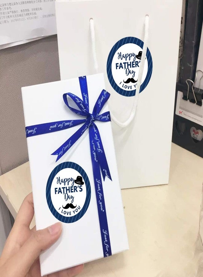 Besttile Happy Father's Day Envelope Seals Labels Stickers Party,2 Inch Father's Day Gift Wrap Circle Labels for Party Favor,500 Stickers Per Roll - Image 5