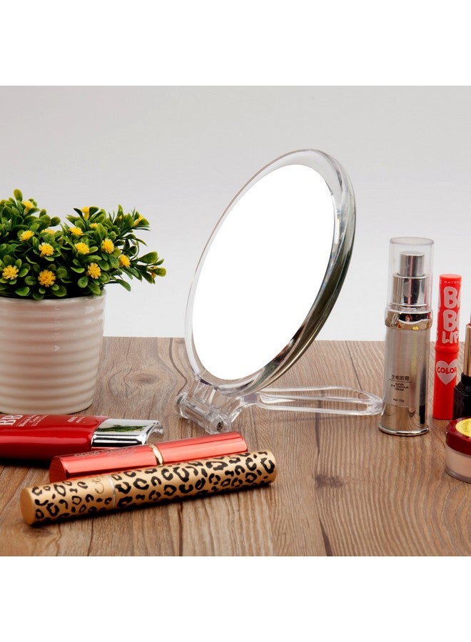 Miss Sweet Folding Hand Held Mirror With 10X Magnification & True Image 6.1Inch Travel Mirror (10X) - Image 4