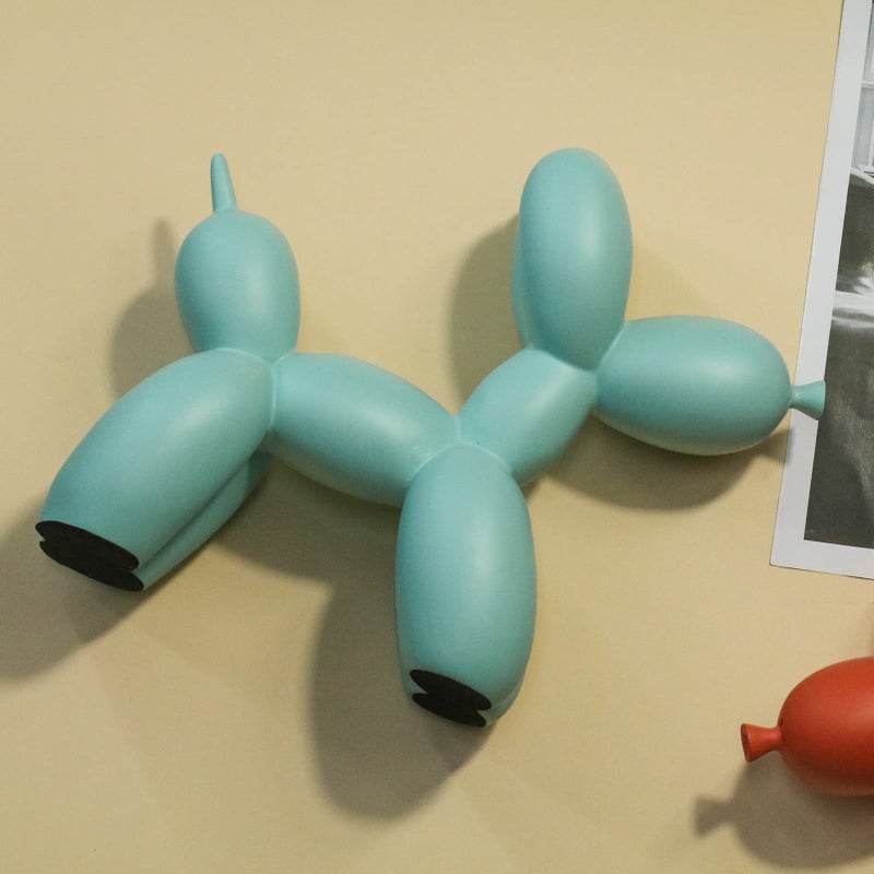 XIAOMAGG Creative Balloon Dog Sculpture Modern Home Decoration Trendy Animal Art Ornaments Collection Figurine Bedroom Living Room Office Desktop Resin Decors - Image 3