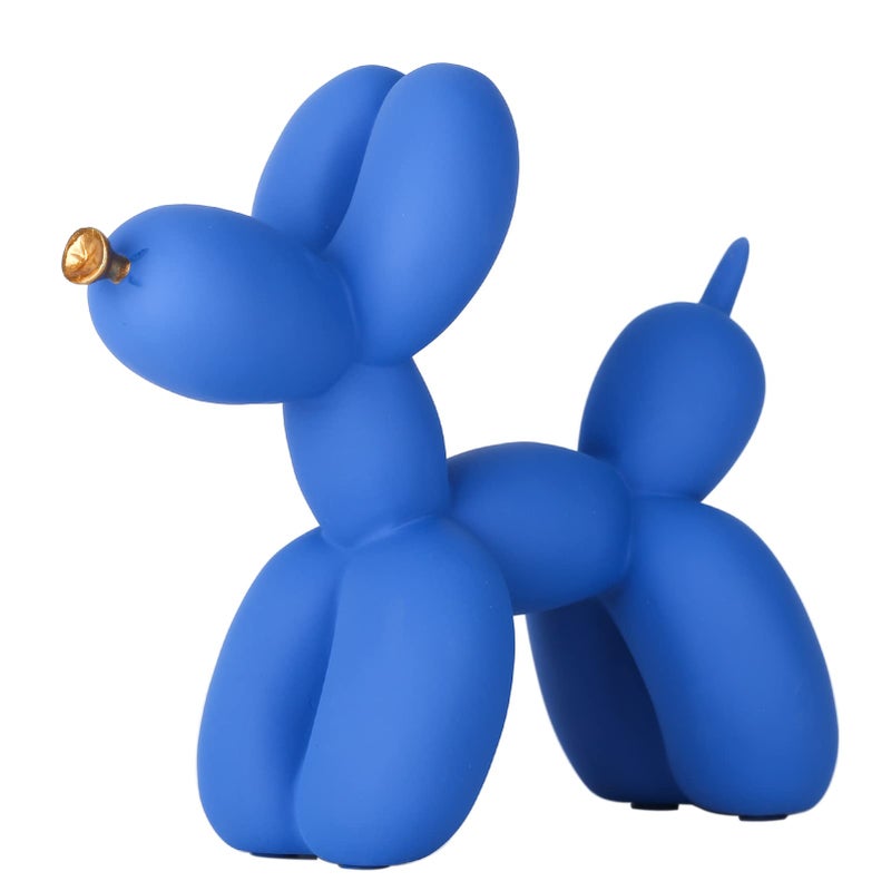 XIAOMAGG Creative Balloon Dog Sculpture Modern Home Decoration Trendy Animal Art Ornaments Collection Figurine Bedroom Living Room Office Desktop Resin Decors - Image 1