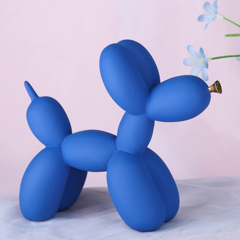 XIAOMAGG Creative Balloon Dog Sculpture Modern Home Decoration Trendy Animal Art Ornaments Collection Figurine Bedroom Living Room Office Desktop Resin Decors - Image 2
