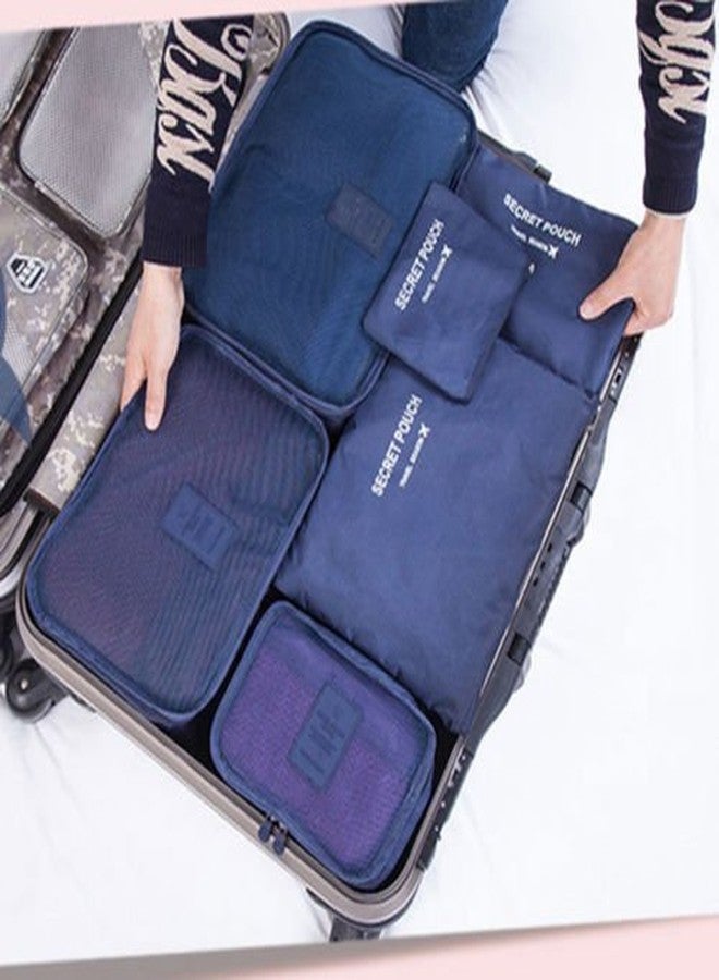 MoneySo 6 Set Travel Storage Bags Multi-functional Clothing Sorting Packages, Travel Packing Compression Pouche, Luggage Organizer Pouch (Rendom Color) - Image 2