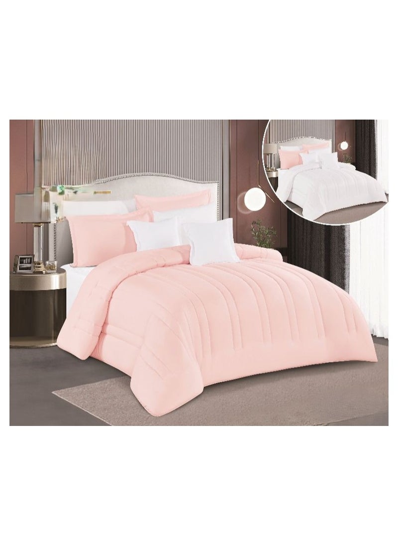 MARK Double summer hotel bedspread with double sides, made of microfiber, size 240*260 cm  - Image 1