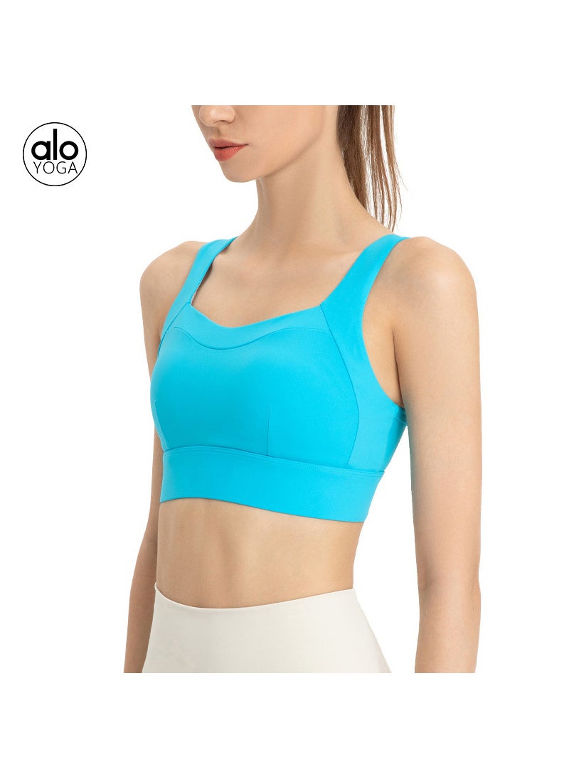 Generic - Alo Seamless High-Impact Sports Top Yoga Fitness Vest mandarin orange - Image 1