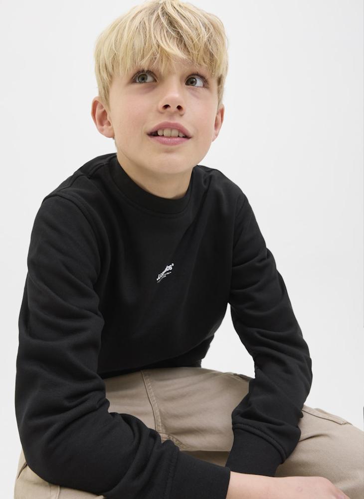 Jack & Jones Junior Kids Jjesoho Crew Neck Sweatshirt - Image 3