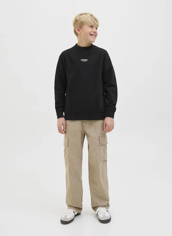 Jack & Jones Junior Kids Jjesoho Crew Neck Sweatshirt