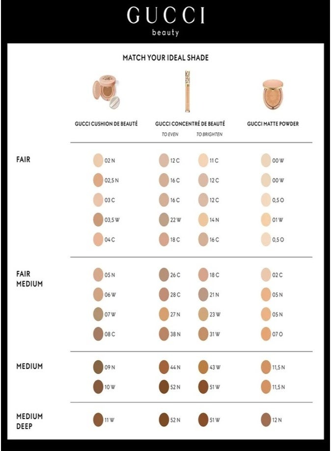 Gucci Cushion De Beauté Glow Foundation 14g – Hydrating Longwear Cushion 06 - Image 3