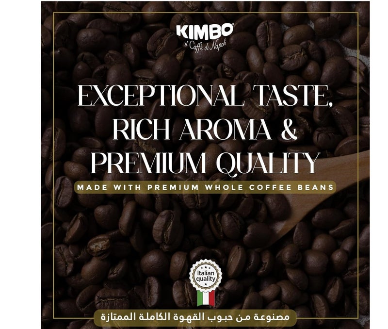 kimbocoffee Kimbo Extra Cream Medium Roast Espresso  1 kg - Image 2