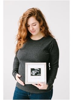 pearhead Rustic Sonogram Frame  - Image 3